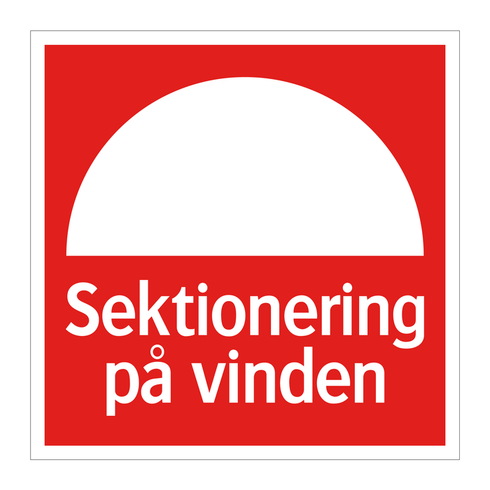 Sektionering på vinden & Sektionering på vinden & Sektionering på vinden