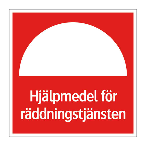 Hjälpmedel för räddningstjänsten & Hjälpmedel för räddningstjänsten