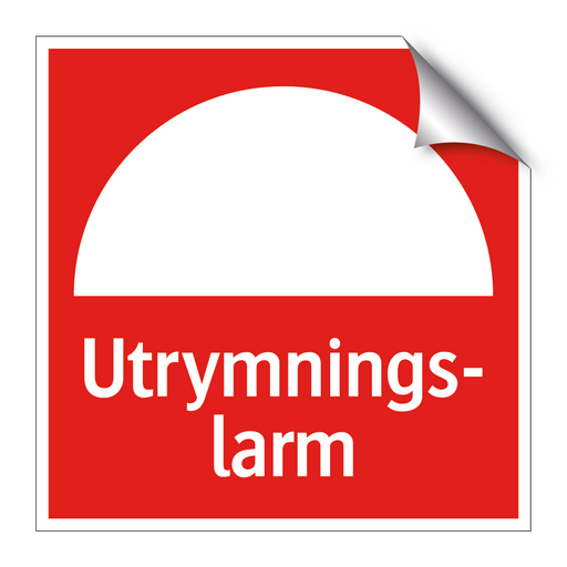 Utrymningslarm & Utrymningslarm & Utrymningslarm & Utrymningslarm