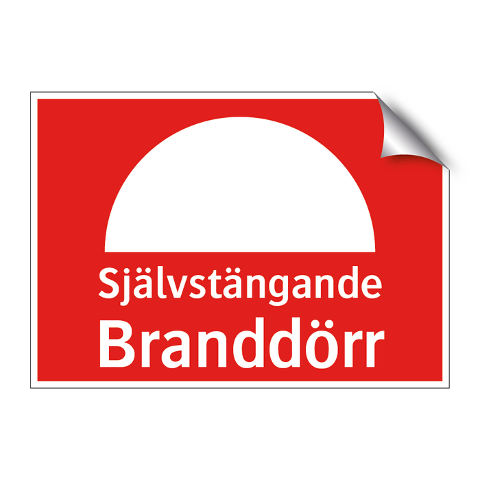 Självstängande branddörr & Självstängande branddörr & Självstängande branddörr