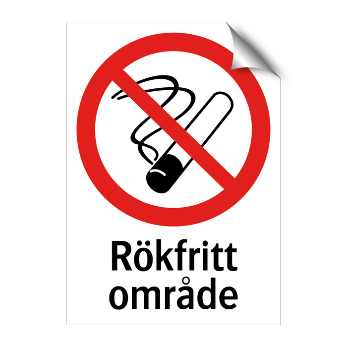 Rökfritt område & Rökfritt område