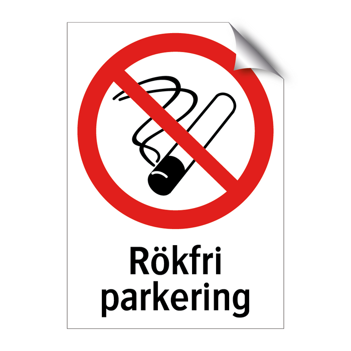 Rökfri parkering & Rökfri parkering