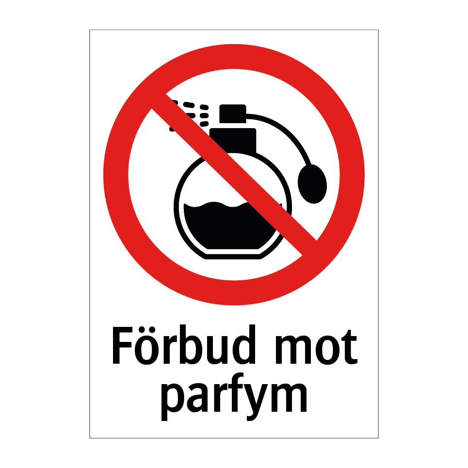 Förbud mot parfym & Förbud mot parfym & Förbud mot parfym & Förbud mot parfym