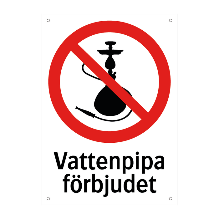 Vattenpipa förbjudet & Vattenpipa förbjudet & Vattenpipa förbjudet & Vattenpipa förbjudet