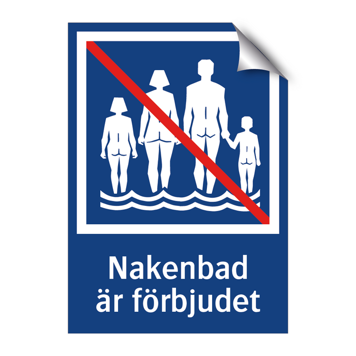 Nakenbad är förbjudet & Nakenbad är förbjudet