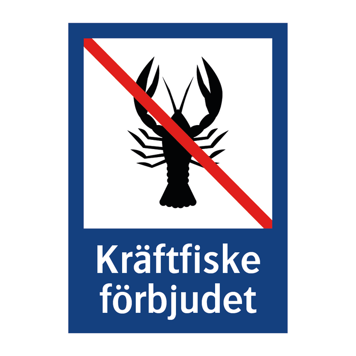 Kräftfiske förbjudet & Kräftfiske förbjudet & Kräftfiske förbjudet & Kräftfiske förbjudet