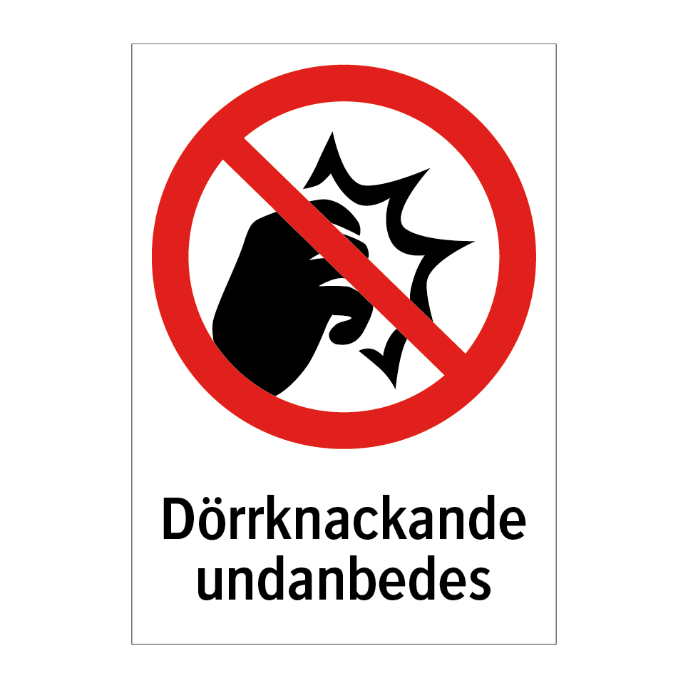 Dörrknackande undanbedes & Dörrknackande undanbedes & Dörrknackande undanbedes