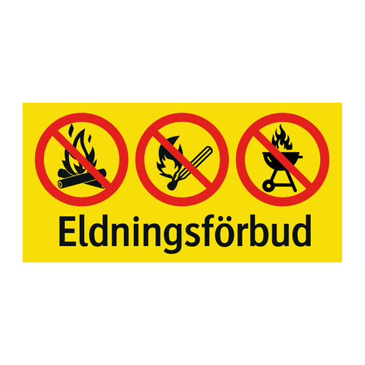 Eldningsförbud 3