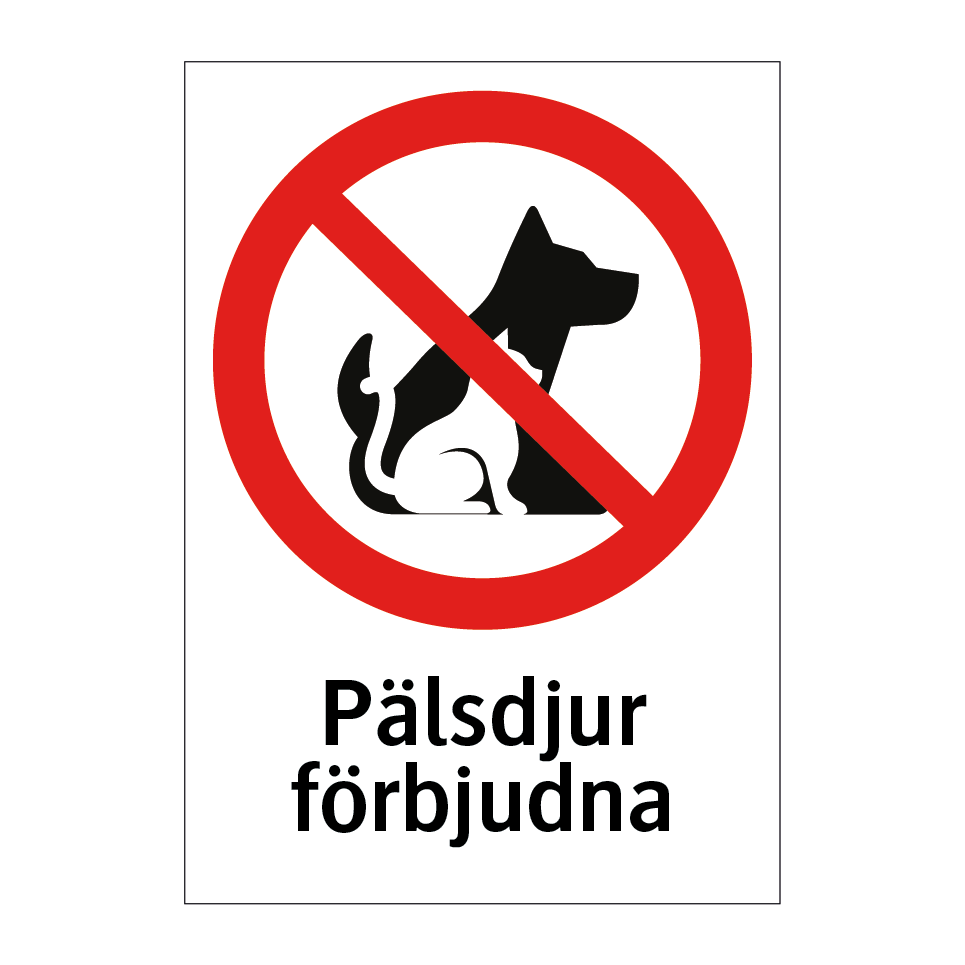 Pälsdjur förbjudna & Pälsdjur förbjudna & Pälsdjur förbjudna & Pälsdjur förbjudna