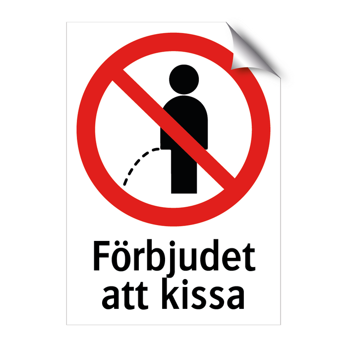 Förbjudet att kissa & Förbjudet att kissa