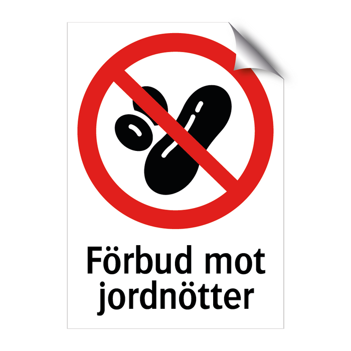 Förbud mot jordnötter & Förbud mot jordnötter