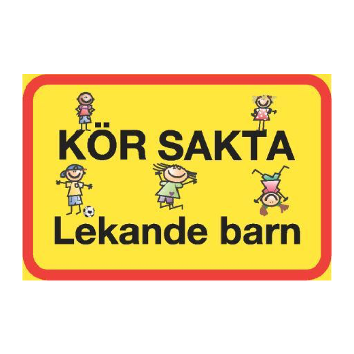 Kör sakta lekande barn 2 & Kör sakta lekande barn 2 & Kör sakta lekande barn 2