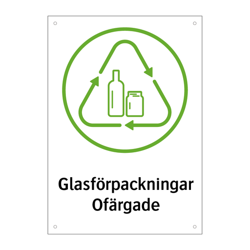 Glasförpackningar ofärgade & Glasförpackningar ofärgade & Glasförpackningar ofärgade