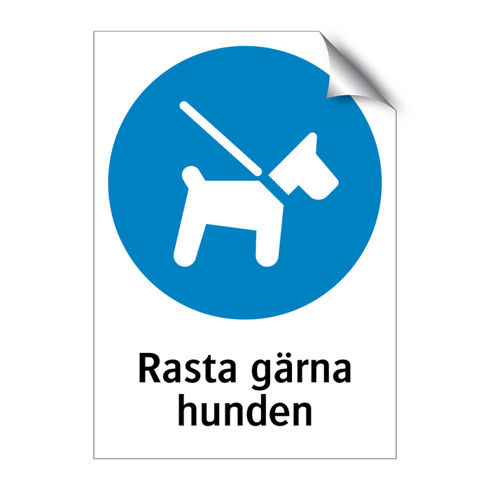 Rasta gärna hunden & Rasta gärna hunden