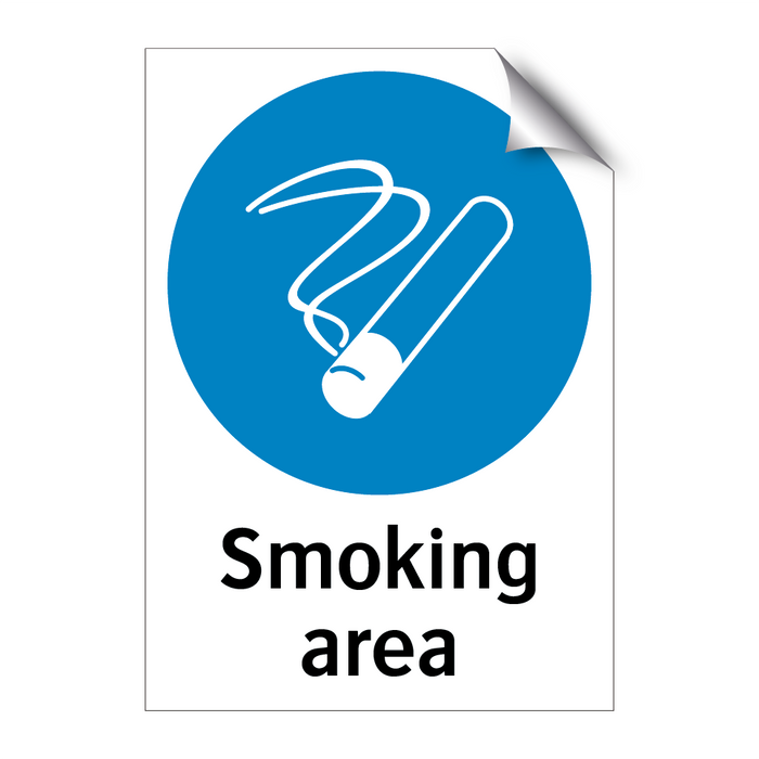 Smoking area & Smoking area