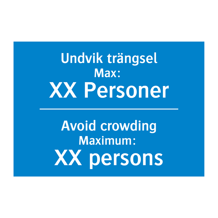 Undvik trängsel Avoid crowding & Undvik trängsel Avoid crowding & Undvik trängsel Avoid crowding