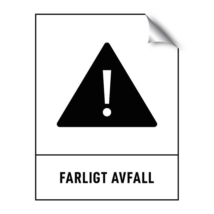 Farligt avfall & Farligt avfall & Farligt avfall & Farligt avfall & Farligt avfall