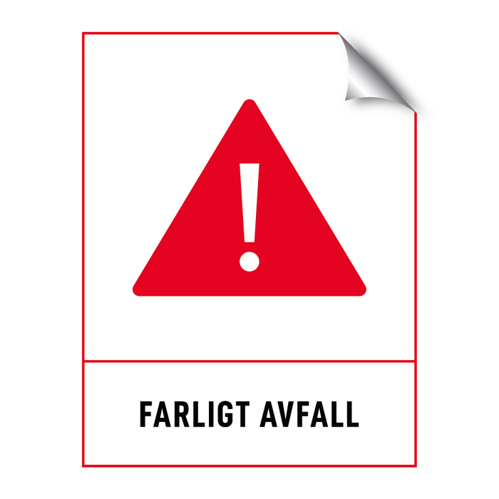 Farligt avfall & Farligt avfall & Farligt avfall & Farligt avfall & Farligt avfall