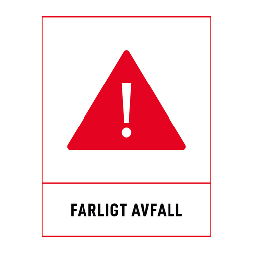 Farligt avfall & Farligt avfall & Farligt avfall & Farligt avfall & Farligt avfall & Farligt avfall