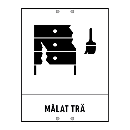 Målat trä & Målat trä & Målat trä & Målat trä