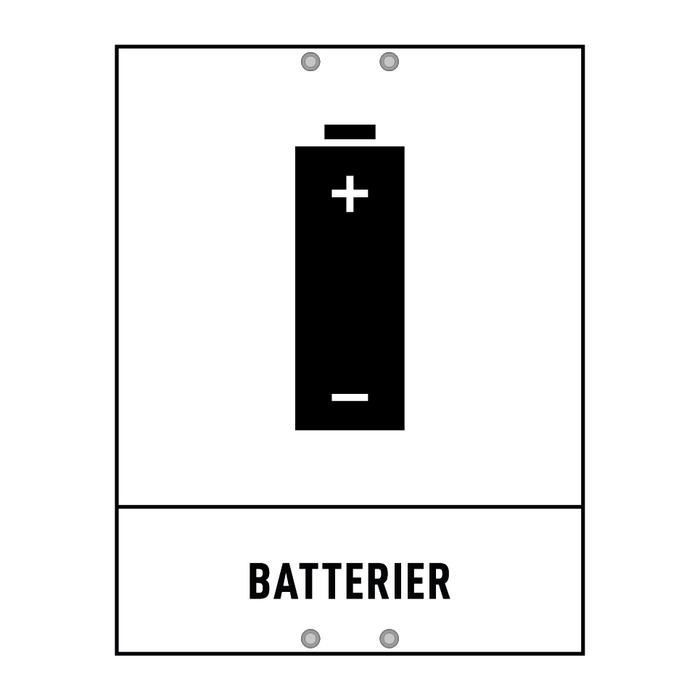 Batterier & Batterier & Batterier & Batterier