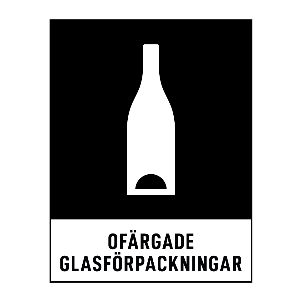 Ofärgade glasförpackningar & Ofärgade glasförpackningar & Ofärgade glasförpackningar