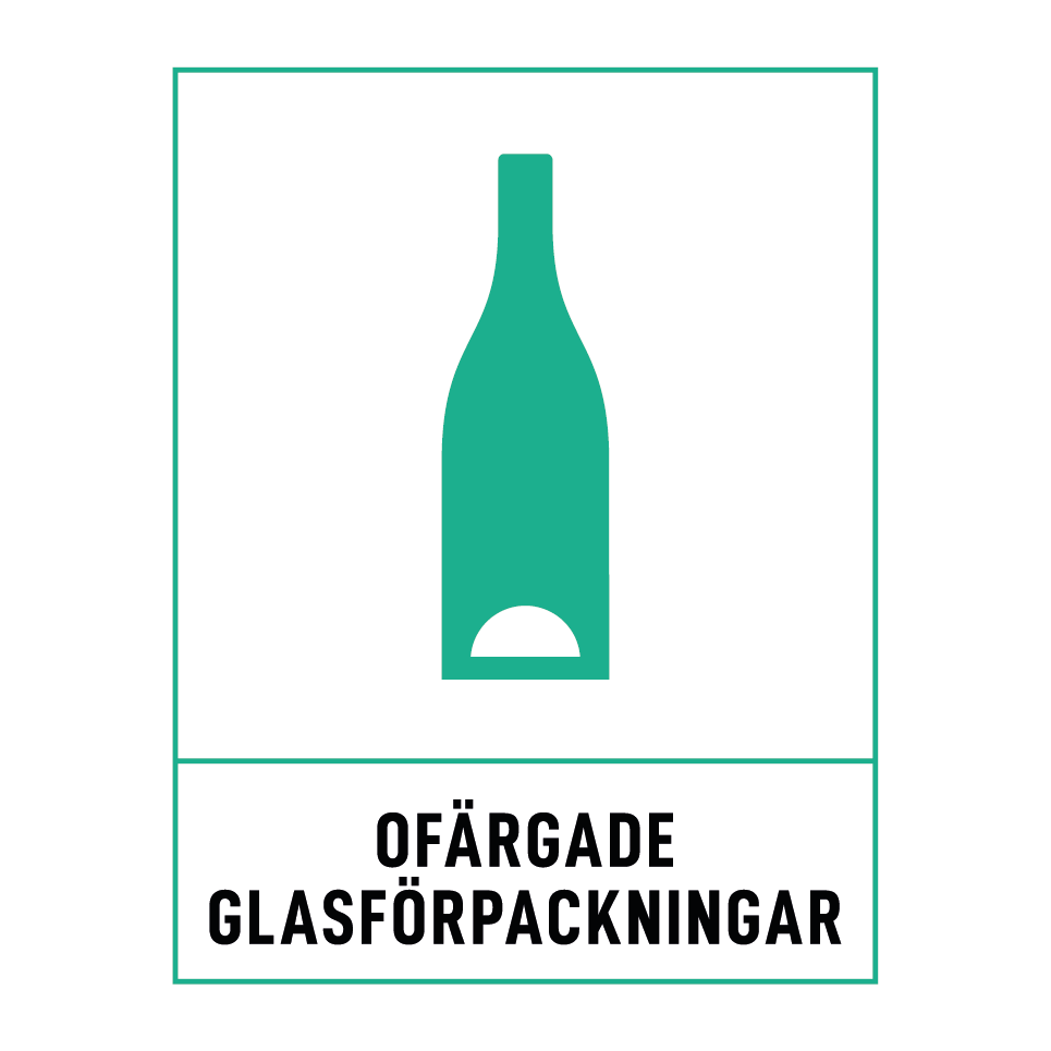 Ofärgade glasförpackningar & Ofärgade glasförpackningar & Ofärgade glasförpackningar