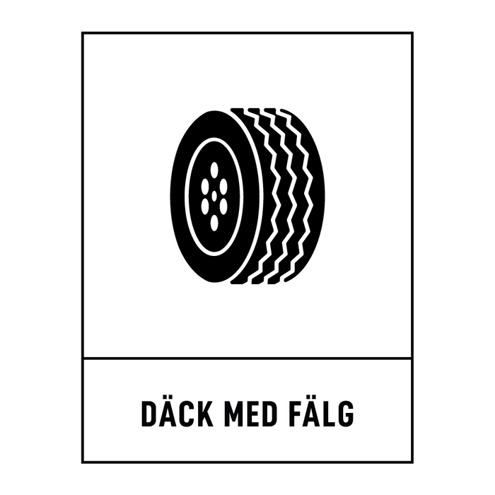 Däck med fälg & Däck med fälg & Däck med fälg & Däck med fälg & Däck med fälg