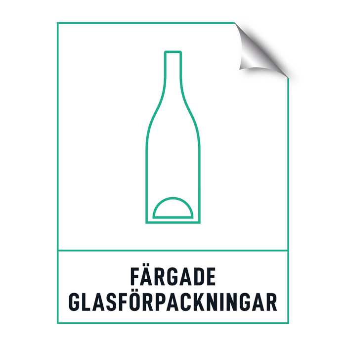 Färgade glasförpackningar & Färgade glasförpackningar & Färgade glasförpackningar