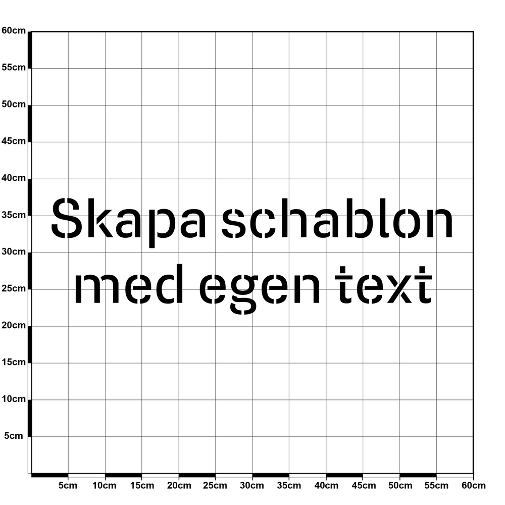 Skapa schablon & Skapa schablon