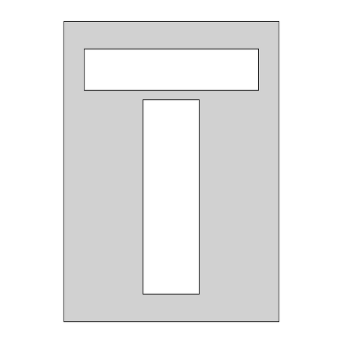 T - Versal schablon & T - Versal schablon & T - Versal schablon & T - Versal schablon