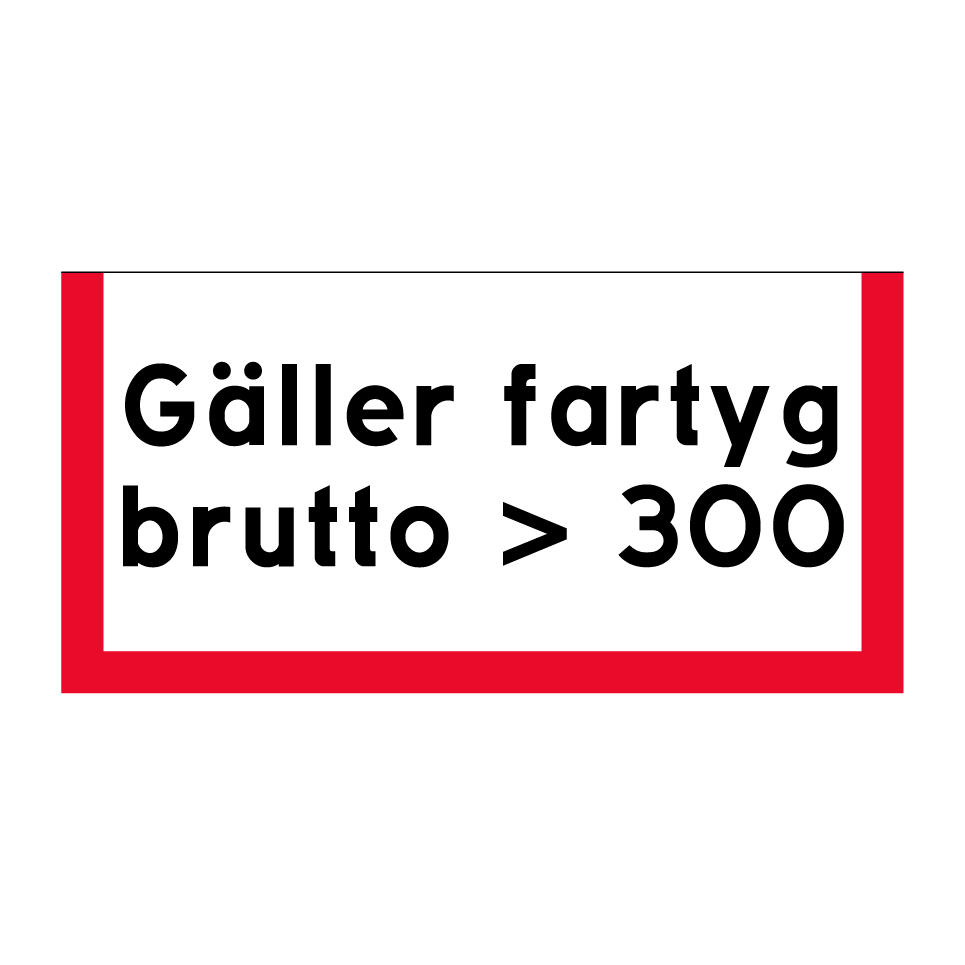 S510 Gäller fartyg brutto & S510 Gäller fartyg brutto & S510 Gäller fartyg brutto