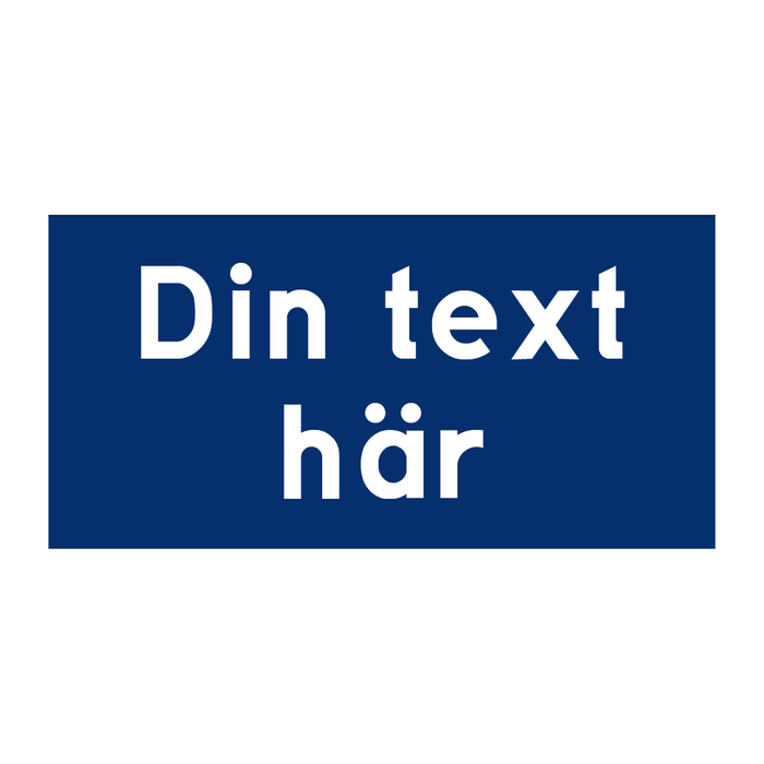 Tilläggstavla sjövägmärken upplysningsmärke & Tilläggstavla sjövägmärken upplysningsmärke