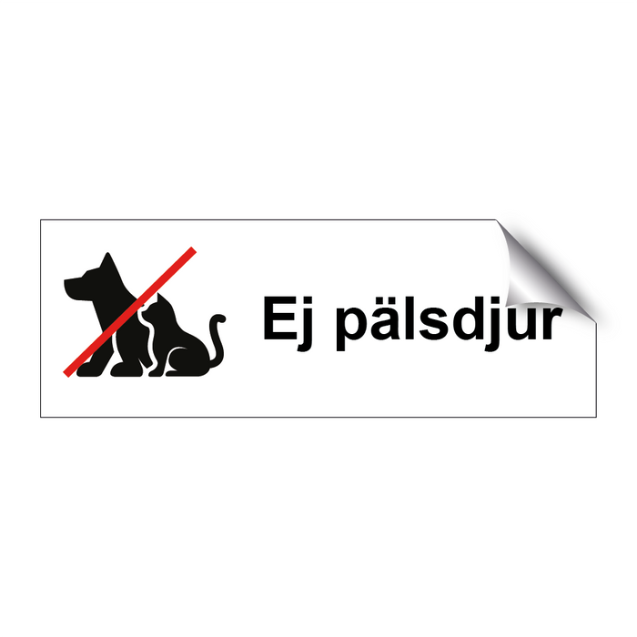 Ej pälsdjur & Ej pälsdjur