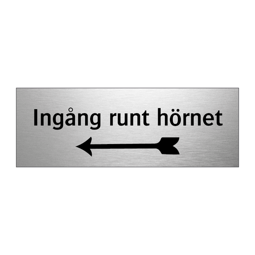 Ingång runt hörnet vänster & Ingång runt hörnet vänster & Ingång runt hörnet vänster