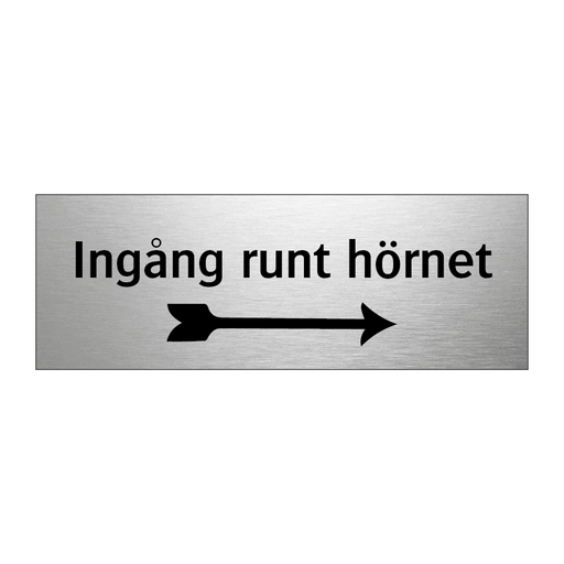 Ingång runt hörnet höger & Ingång runt hörnet höger & Ingång runt hörnet höger