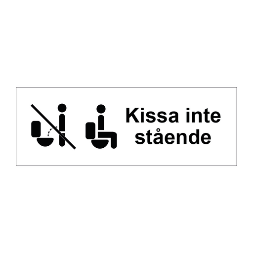 Kissa inte stående & Kissa inte stående & Kissa inte stående & Kissa inte stående