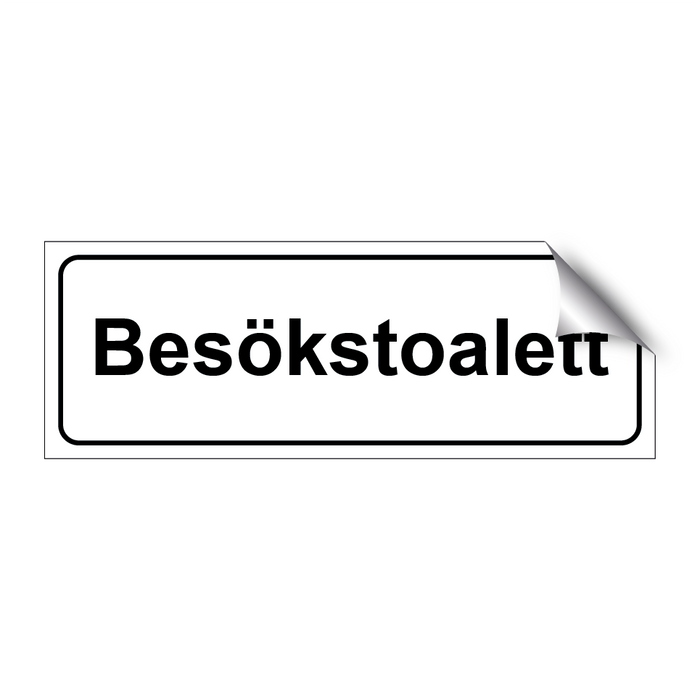 Besökstoalett & Besökstoalett