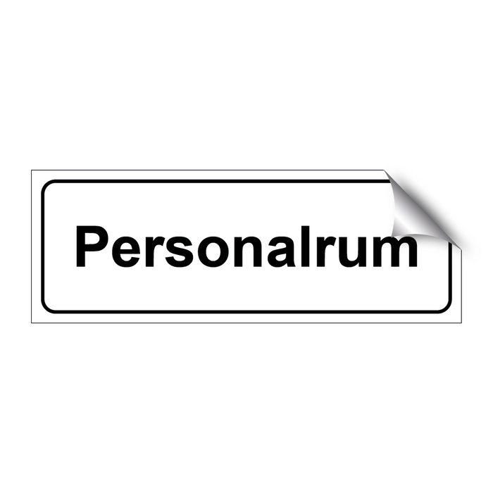 Personalrum & Personalrum