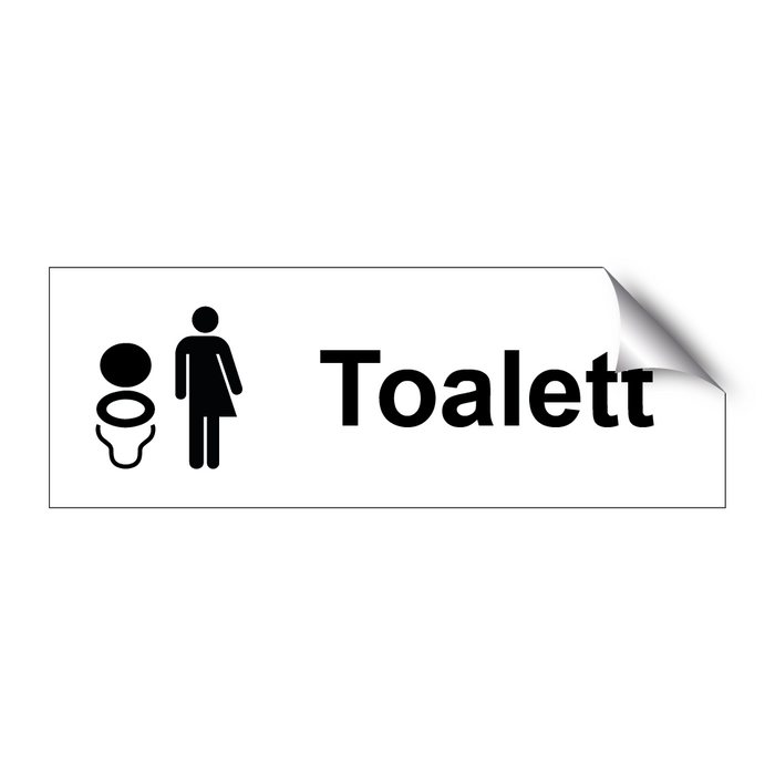Toalett unisex & Toalett unisex