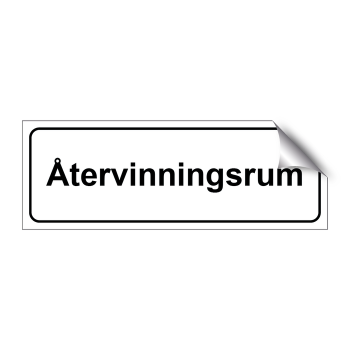 Återvinningsrum & Återvinningsrum