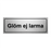 Glöm ej larma & Glöm ej larma & Glöm ej larma & Glöm ej larma & Glöm ej larma & Glöm ej larma