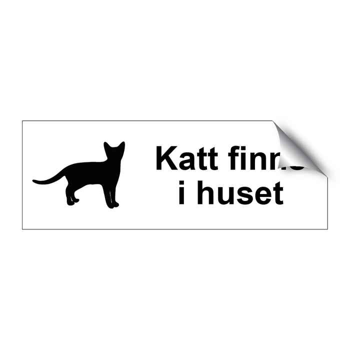 Katt finns i huset & Katt finns i huset
