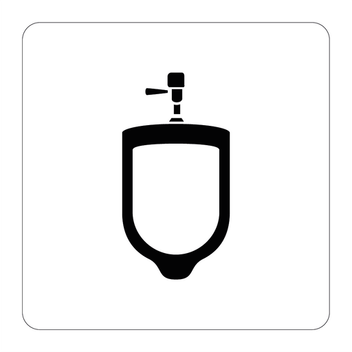 Toalettskylt symbol pissoar & Toalettskylt symbol pissoar & Toalettskylt symbol pissoar