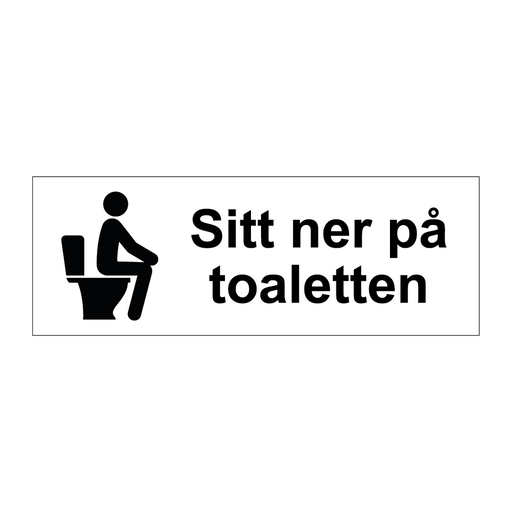 Sitt ner på toaletten & Sitt ner på toaletten & Sitt ner på toaletten & Sitt ner på toaletten