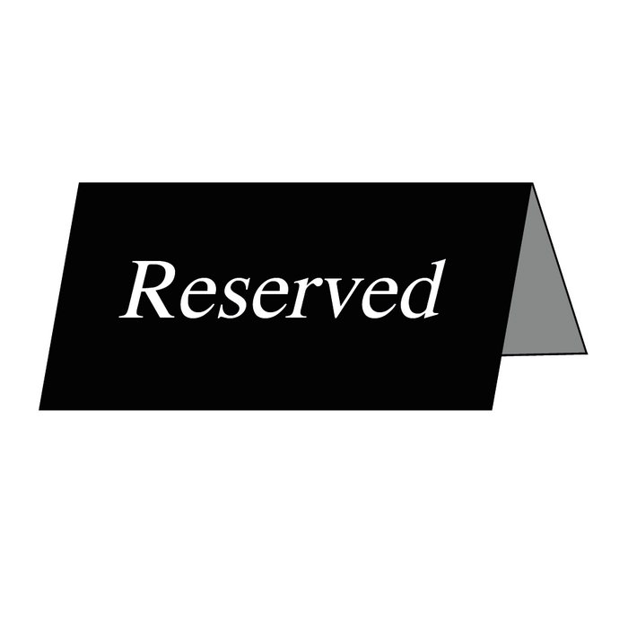 Reserved & Reserved & Reserved