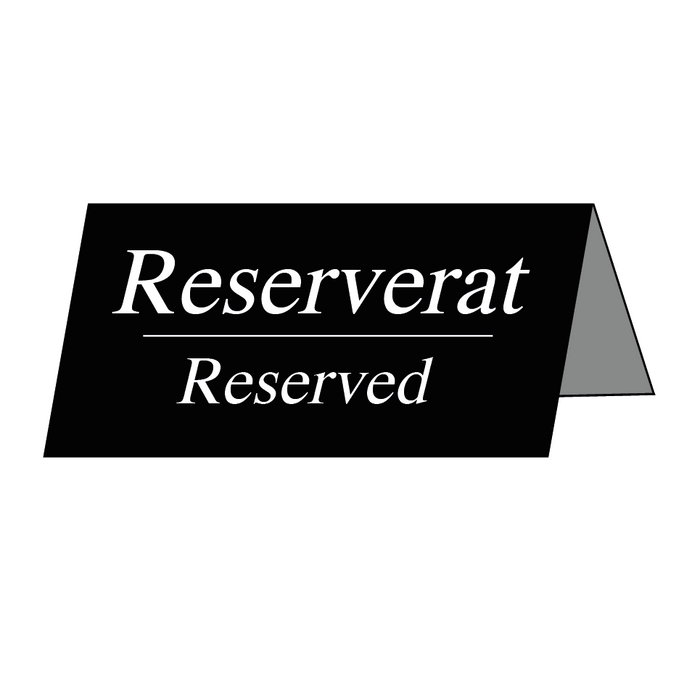 Reserverat Reserved & Reserverat Reserved & Reserverat Reserved