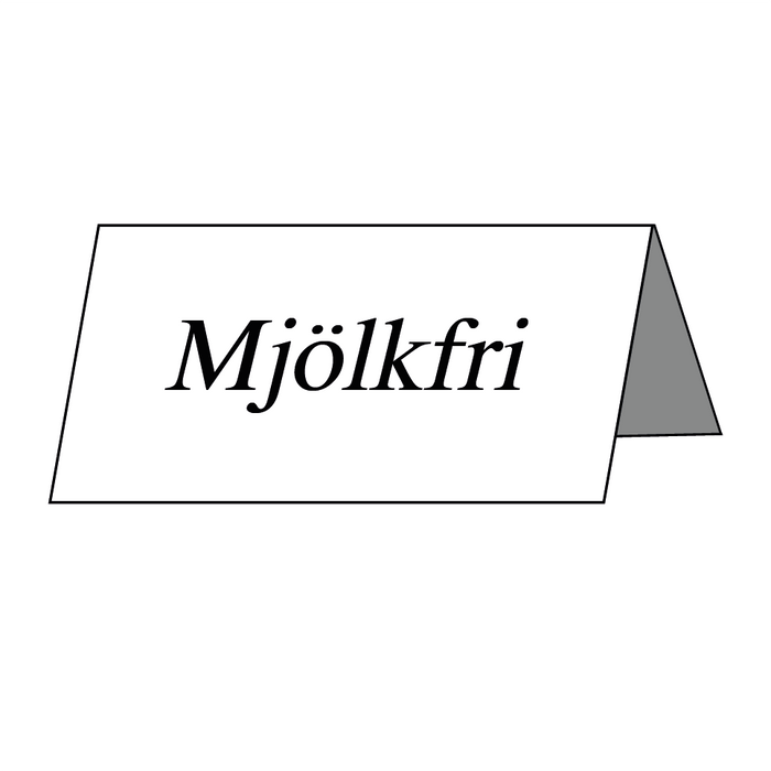 Mjölkfri & Mjölkfri & Mjölkfri