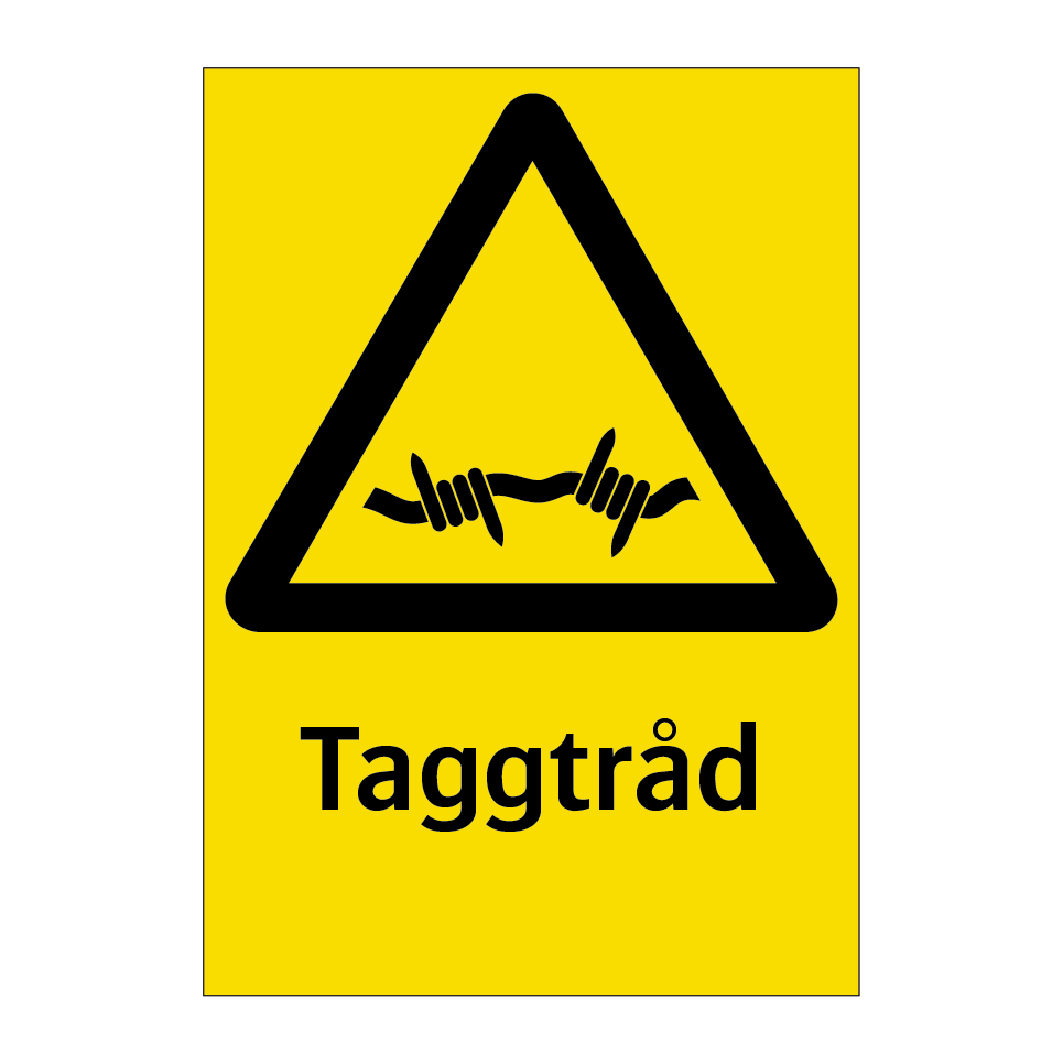 Taggtråd— Skyltcentralen