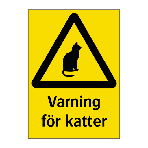 Varning för katter & Varning för katter & Varning för katter & Varning för katter